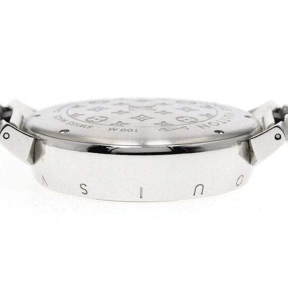 LOUIS VUITTON Tambour New Wave QA093 Chronograph white Dial Quartz Men's_885379 - Picture 5 of 7